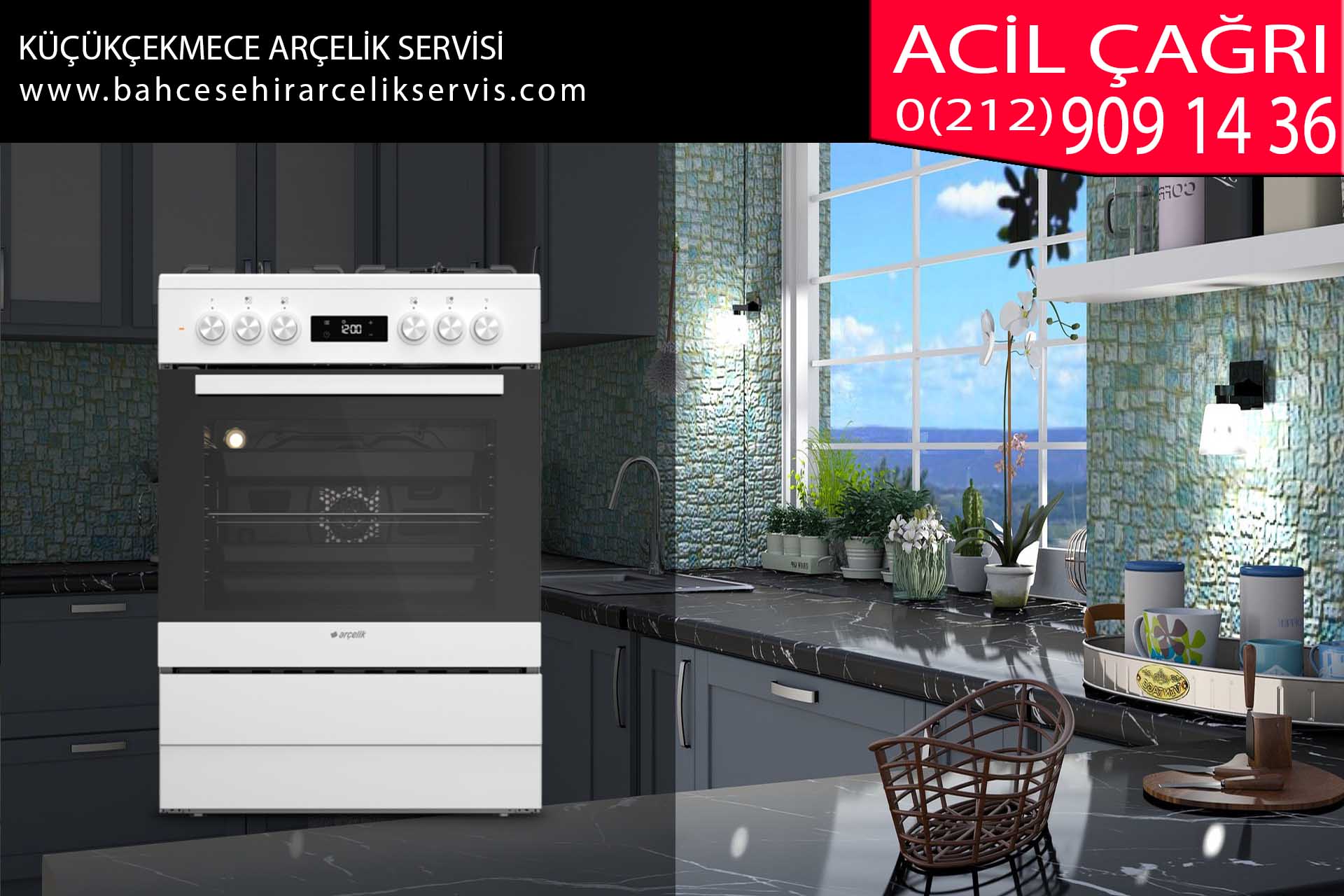 küçükçekmece arçelik servisi