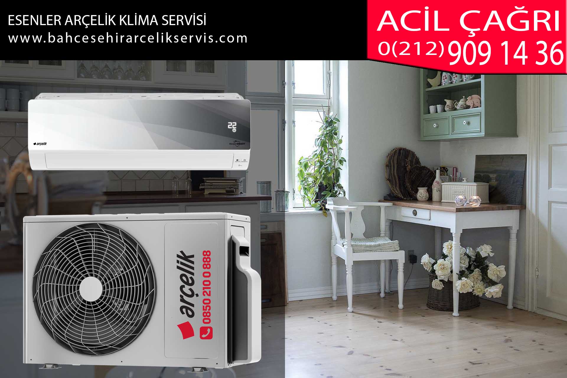 esenler arçelik klima servisi