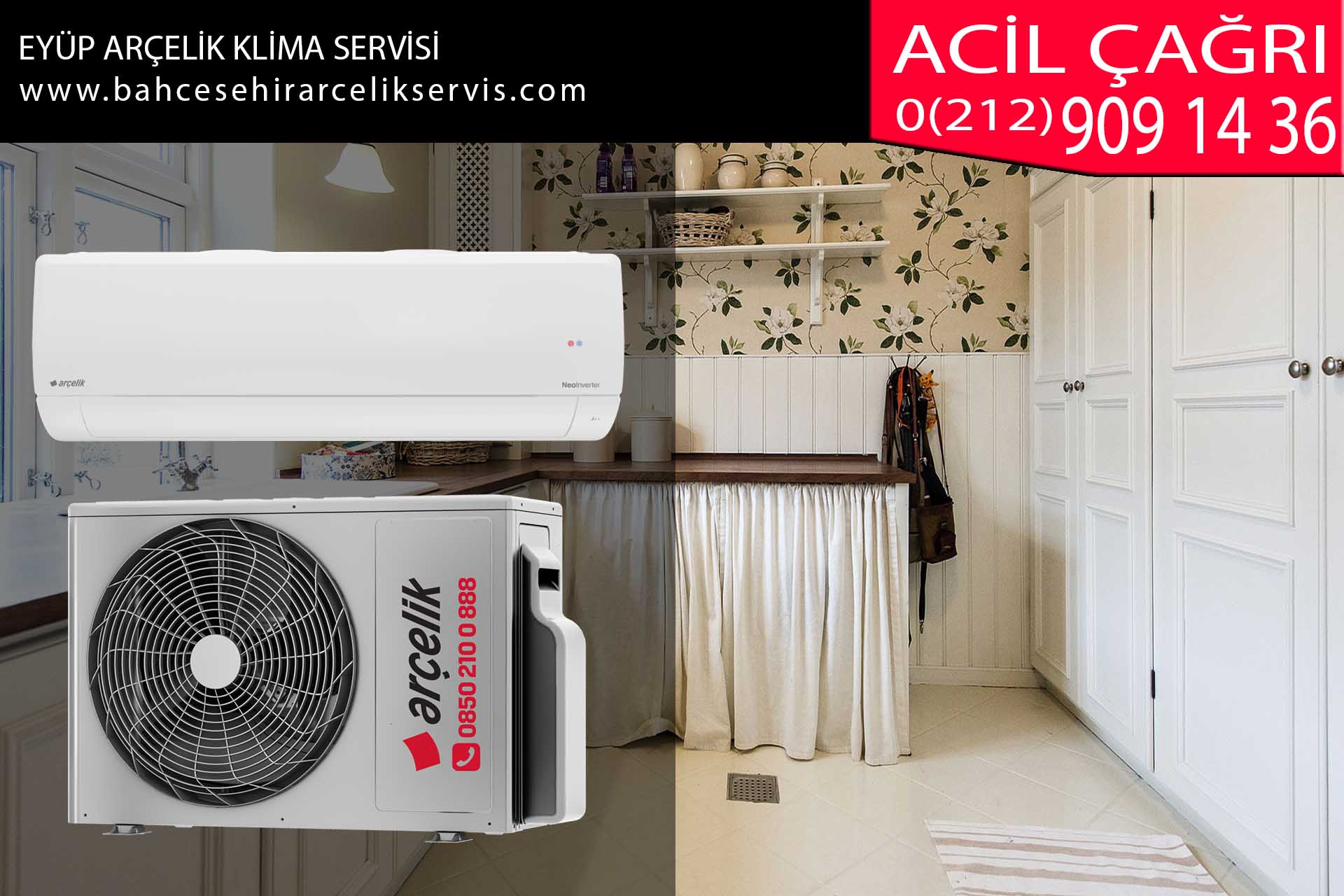 eyüp arçelik klima servisi