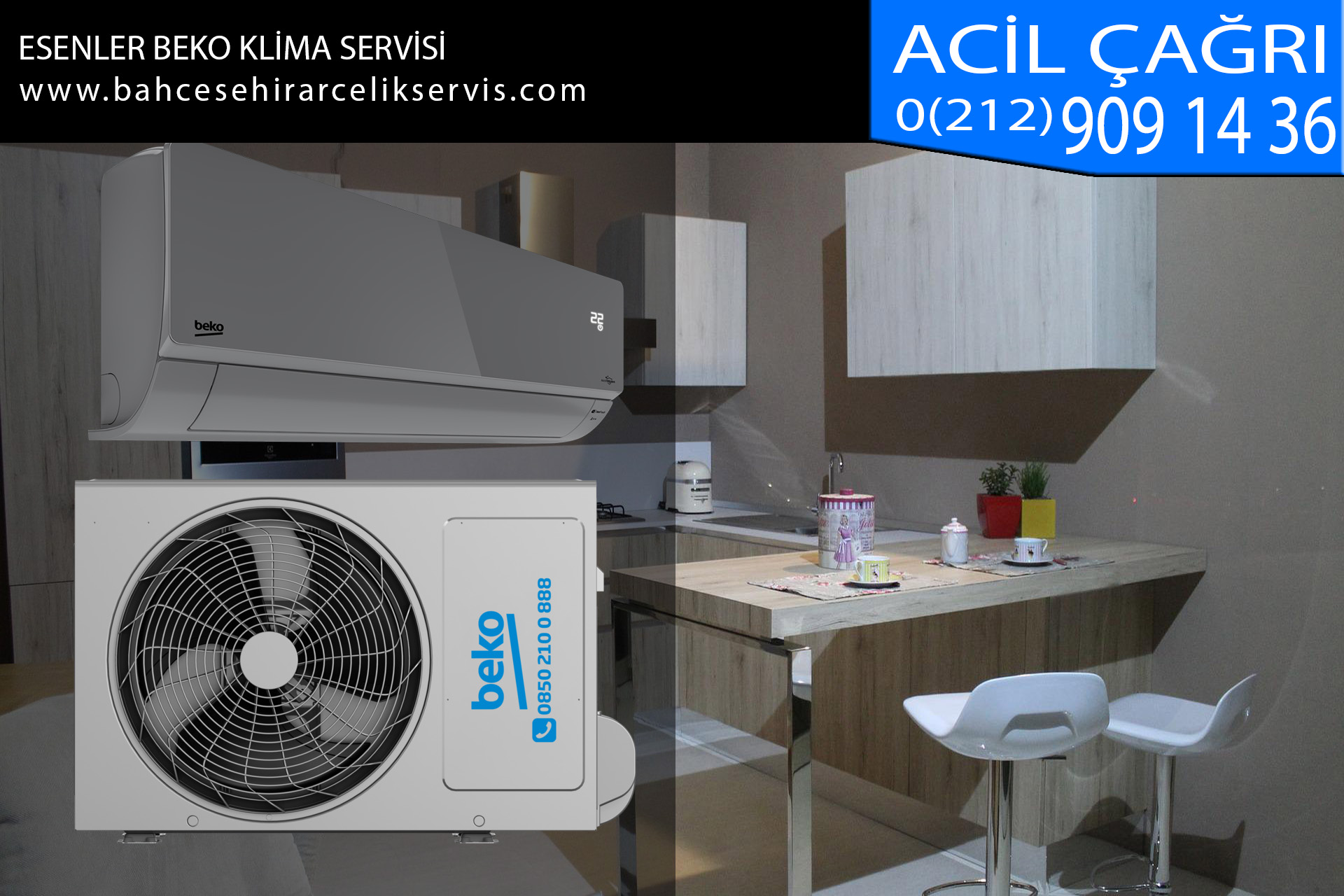 esenler beko klima servisi
