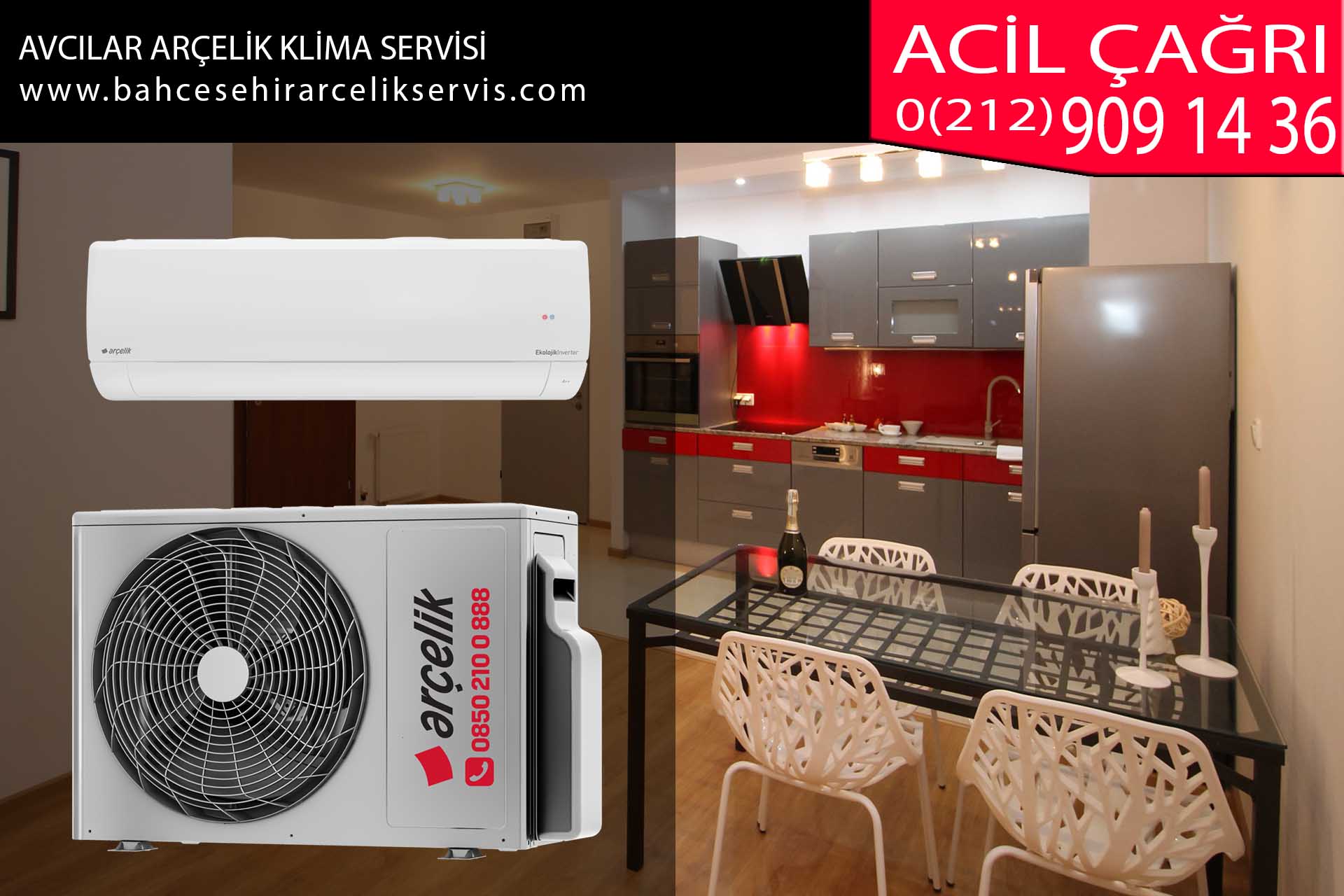 avcılar arçelik klima servisi