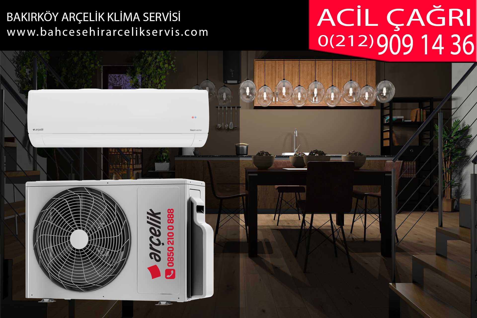 bakırköy arçelik klima servisi