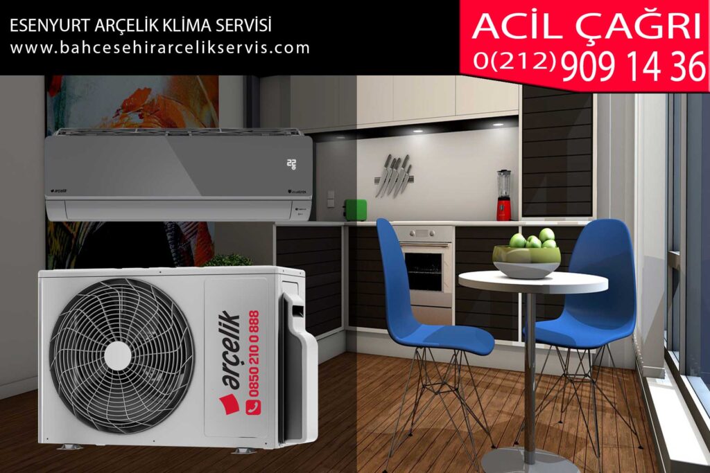 esenyurt arçelik klima servisi