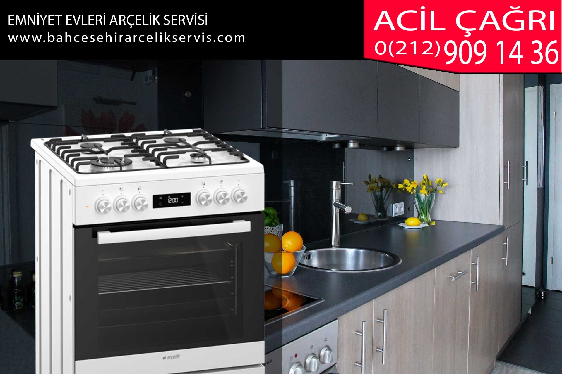 emniyet evleri arçelik servisi
