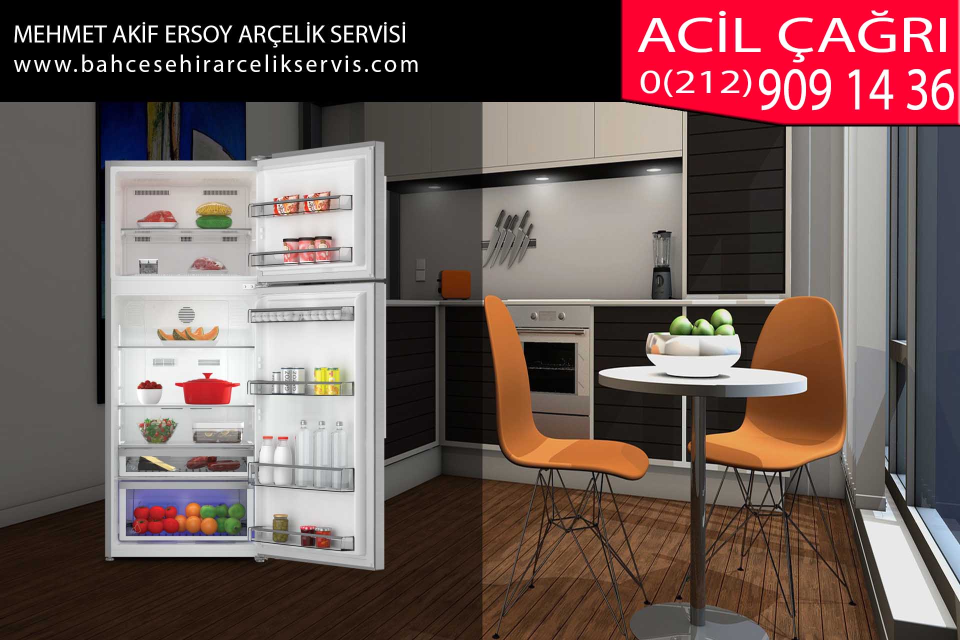 mehmet akif ersoy arçelik servisi